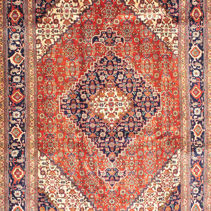 Traditional Fire Brick Red Persian Rug, tr195
