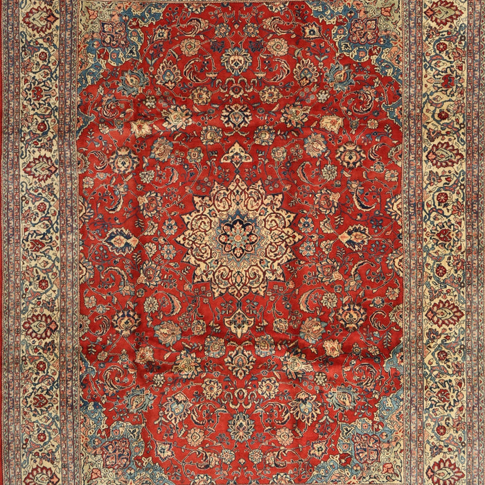 Traditional Red Medallion Rug, tr1960