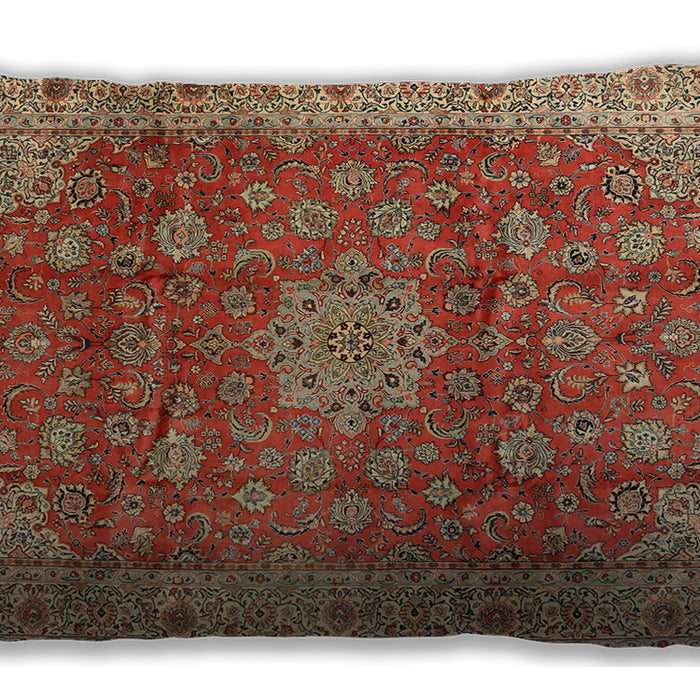 Traditional Classic Rectangular Brown Sand Brown Lumbar Throw Pillow, 13 inch by 19 inch, lbtr1961