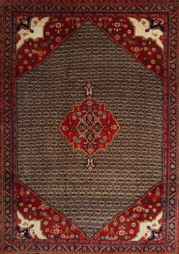 Machine Washable Traditional Sienna Brown Rug, wshtr1964