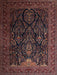 Traditional Sienna Brown Persian Rug, tr1966