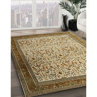 Traditional Saddle Brown Persian Rug, tr1968