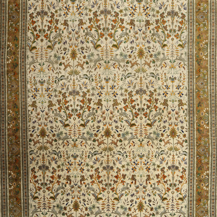Traditional Saddle Brown Persian Rug, tr1968