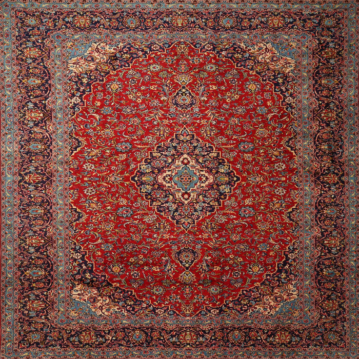 Round Machine Washable Traditional Dark Almond Brown Rug, wshtr1970