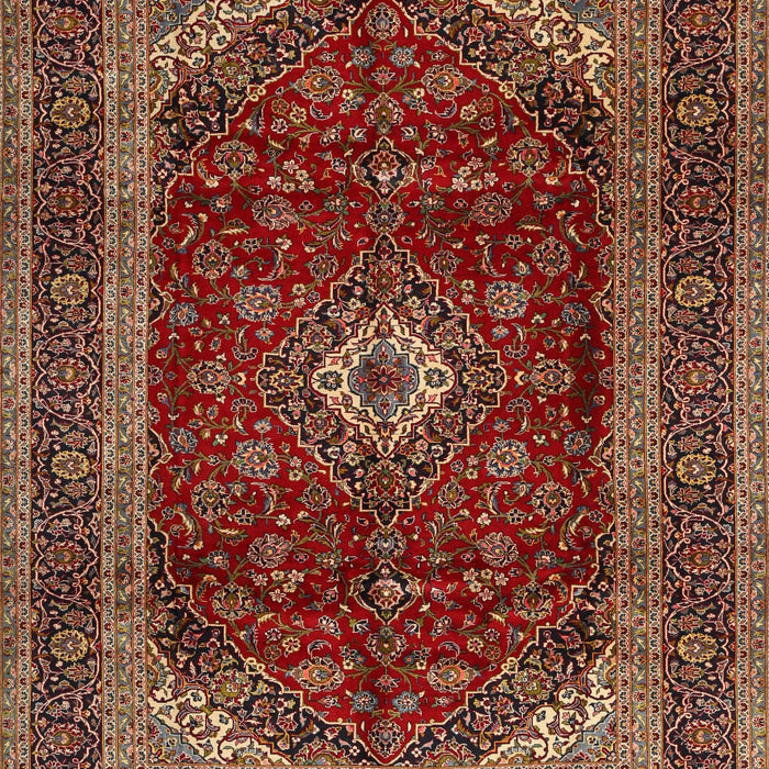 Traditional Saffron Red Persian Rug, tr1972