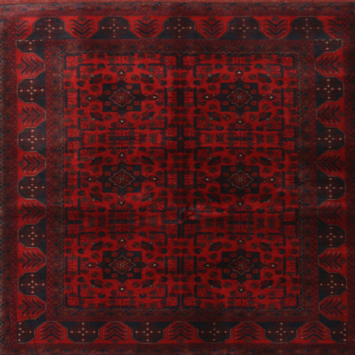 Square Traditional Red Persian Rug, tr1974