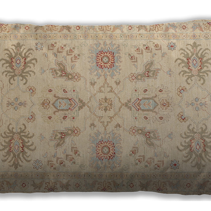 Traditional Classic Rectangular Brown Lumbar Throw Pillow, 13 inch by 19 inch, lbtr1975