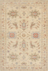 Machine Washable Traditional Brown Rug, wshtr1975