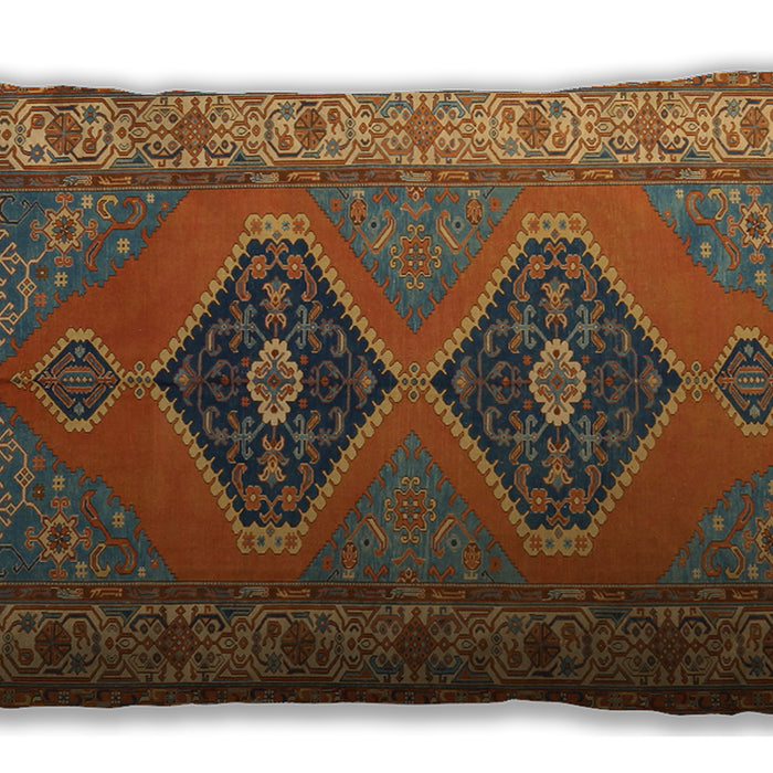 Traditional Classic Rectangular Mahogany Brown Lumbar Throw Pillow, 13 inch by 19 inch, lbtr1979