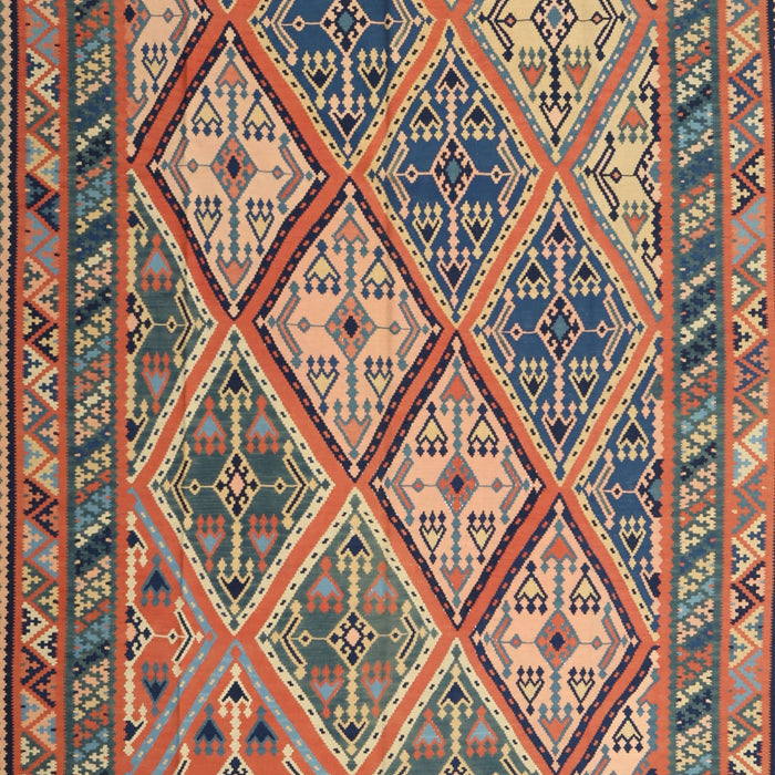 Traditional Chestnut Brown Persian Rug, tr1980