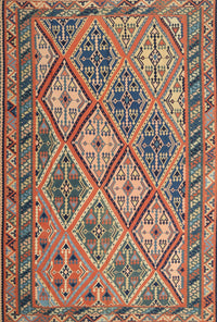 Machine Washable Traditional Chestnut Brown Rug, wshtr1980