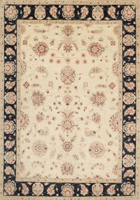 Machine Washable Traditional Dark Almond Brown Rug, wshtr1981