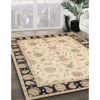Traditional Dark Almond Brown Persian Rug, tr1981