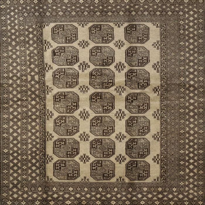 Round Machine Washable Traditional Bakers Brown Rug, wshtr1982