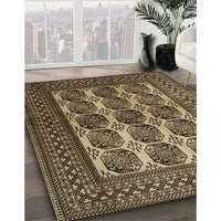 Traditional Bakers Brown Southwestern Rug, tr1984