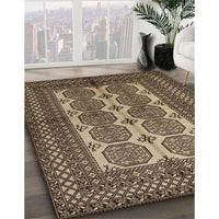 Traditional Bakers Brown Southwestern Rug, tr1985