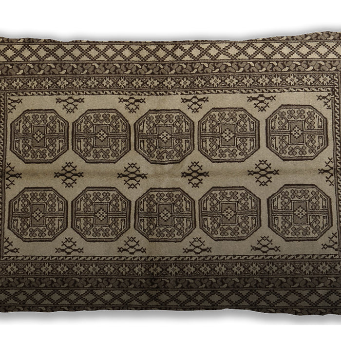 Traditional Classic Rectangular Bakers Brown Lumbar Throw Pillow, 13 inch by 19 inch, lbtr1985
