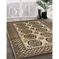 Traditional Brownish Green Southwestern Rug, tr1986