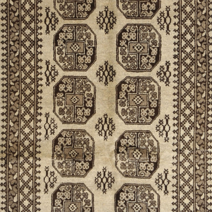 Machine Washable Traditional Brown Green Rug, wshtr1986