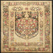 Square Traditional Sienna Brown Persian Rug, tr1990