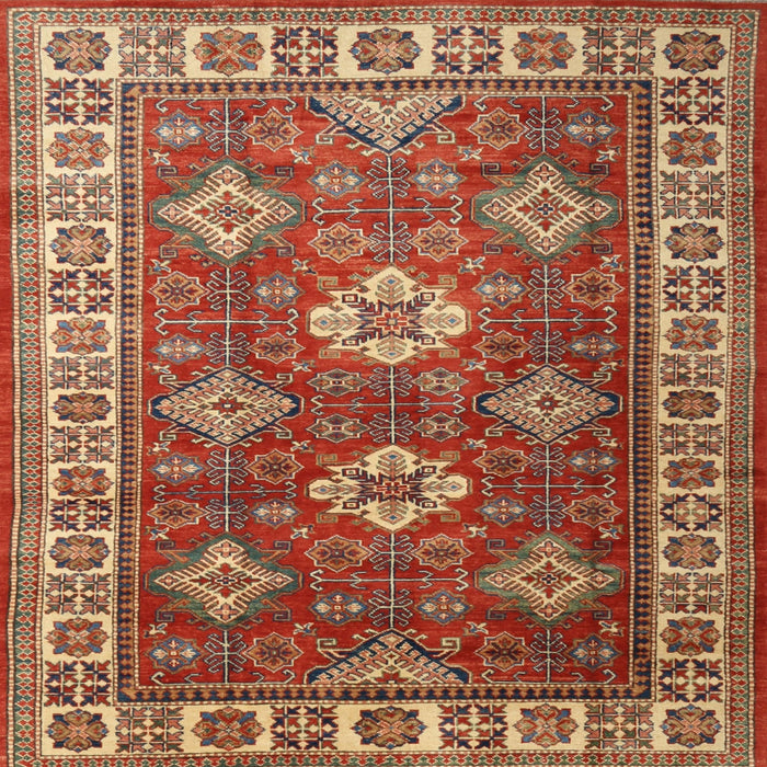 Square Traditional Brown Persian Rug, tr1991