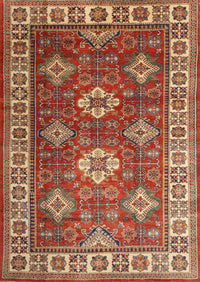 Machine Washable Traditional Peru Brown Rug, wshtr1991