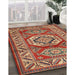Traditional Brown Persian Rug in Family Room, tr1992