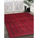 Machine Washable Traditional Red Rug in a Family Room, wshtr1993