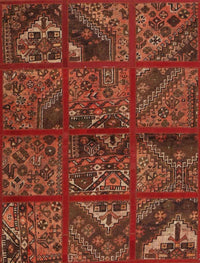 Machine Washable Traditional Tomato Red Rug, wshtr1995