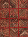 Machine Washable Traditional Tomato Red Rug, wshtr1995