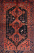 Traditional Chestnut Brown Persian Rug, tr1996