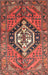 Traditional Rust Pink Persian Rug, tr199