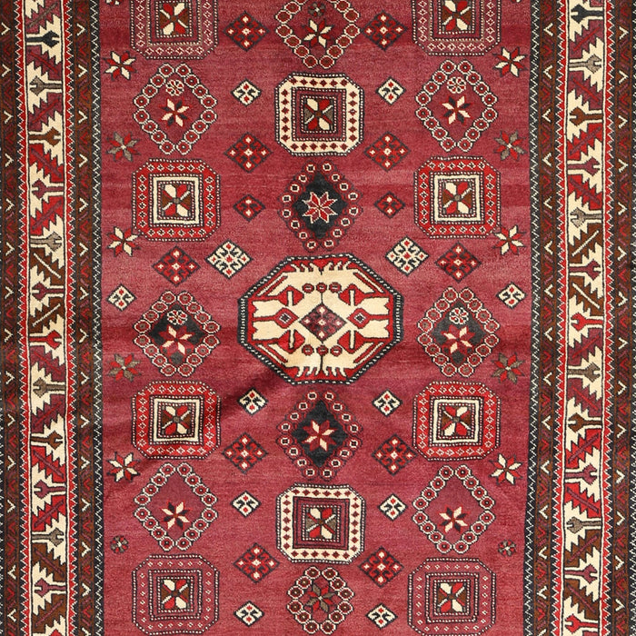 Traditional Orange Salmon Pink Persian Rug, tr2000