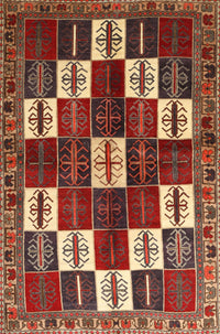 Machine Washable Traditional Tomato Red Rug, wshtr2001