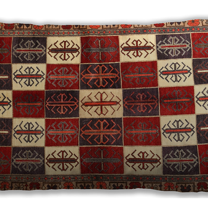 Traditional Classic Rectangular Tomato Red Lumbar Throw Pillow, 13 inch by 19 inch, lbtr2001