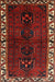 Traditional Chestnut Brown Persian Rug, tr2002