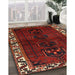 Machine Washable Traditional Chestnut Brown Rug in a Family Room, wshtr2002