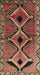Machine Washable Traditional Orange Rug, wshtr2003