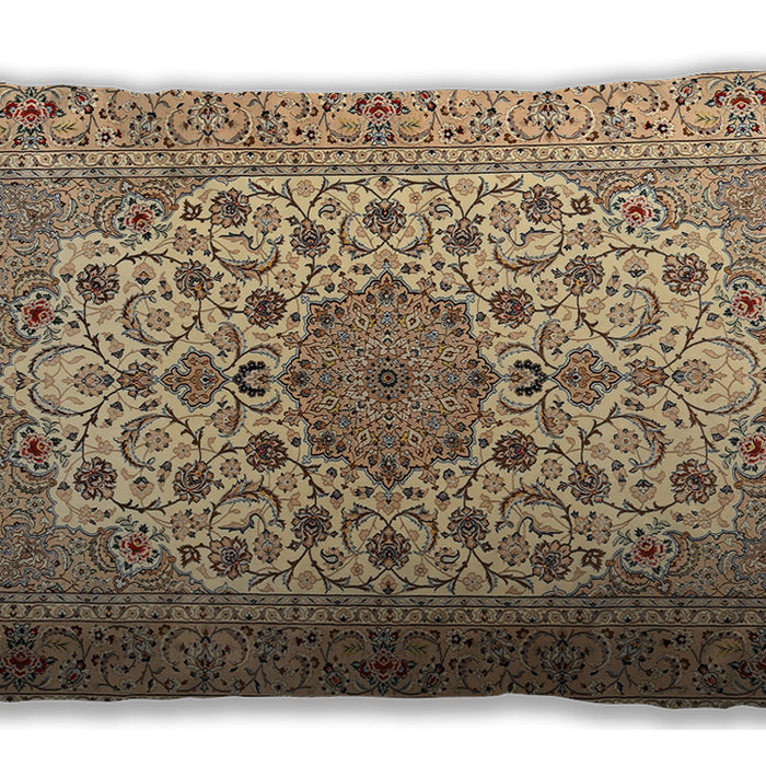 Traditional Classic Rectangular Sienna Brown Lumbar Throw Pillow, 13 inch by 19 inch, lbtr2004