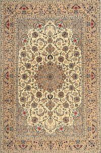 Machine Washable Traditional Sienna Brown Rug, wshtr2004