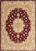 Traditional Fire Brick Red Persian Rug, tr2005