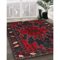 Traditional Charcoal Gray Persian Rug, tr2008