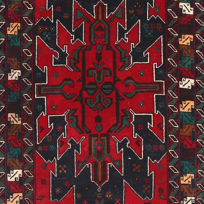 Machine Washable Traditional Western Charcoal Gray Rug, wshtr2008