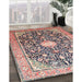 Machine Washable Traditional Light French Beige Brown Rug in a Family Room, wshtr200