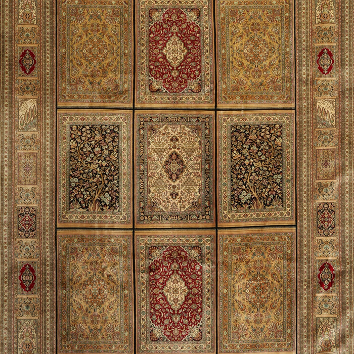 Traditional Saddle Brown Persian Rug, tr2015