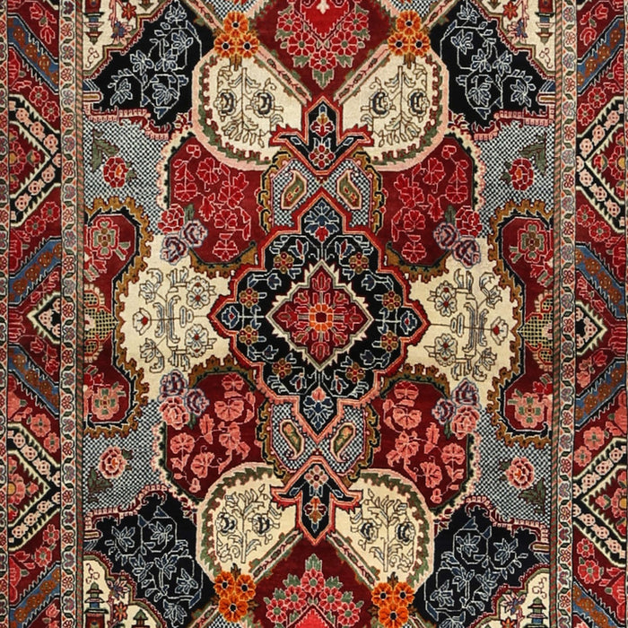 Traditional Saffron Red Persian Rug, tr2016
