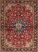 Traditional Orange Salmon Pink Persian Rug, tr2017