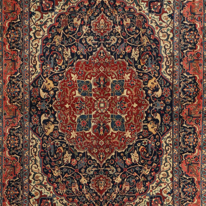 Traditional Dark Gold Brown Persian Rug, tr2024