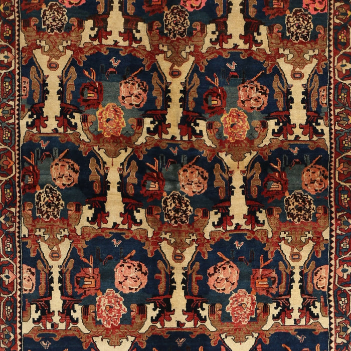 Machine Washable Traditional Night Red Rug, wshtr2025