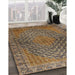 Machine Washable Traditional Peru Brown Rug in a Family Room, wshtr2026